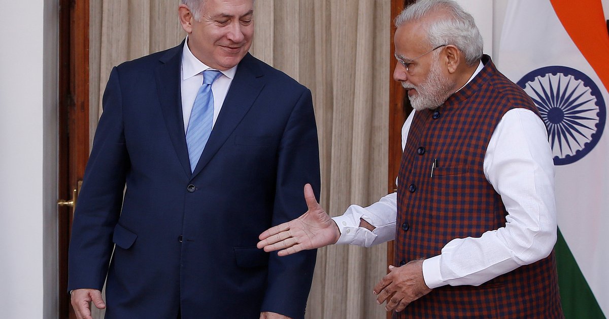 इस्राइल ने भारत के क्षेत्रीय सुरक्षा के जोखिमों पर चर्चा की और उसे धन्यवाद दिया