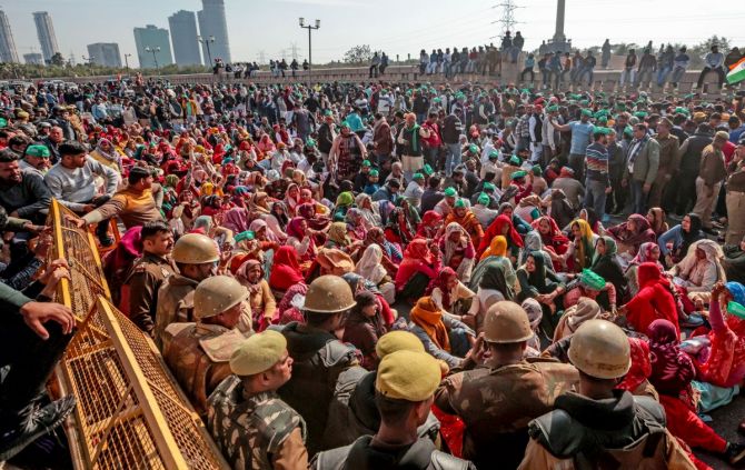 दिल्ली की सीमा फिर से सील दी जाएगी? किसानों की क्रांति ने कई राज्यों में तेजी से फैलाया; हरियाणा ने छावनी बनाई