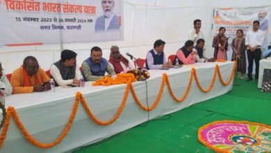 वाराणसी शहर में भारत संकल्प यात्रा के दूसरे चरण का शुभारंभ किया गया।