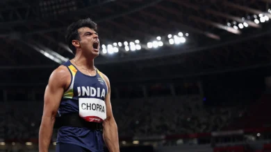 भारत के प्रसिद्ध भाला फेंक एथलीट नीरज चोपड़ा को स्विट्जरलैंड के प्रसिद्ध ‘आइस पैलेस’ में सम्मानित किया गया।