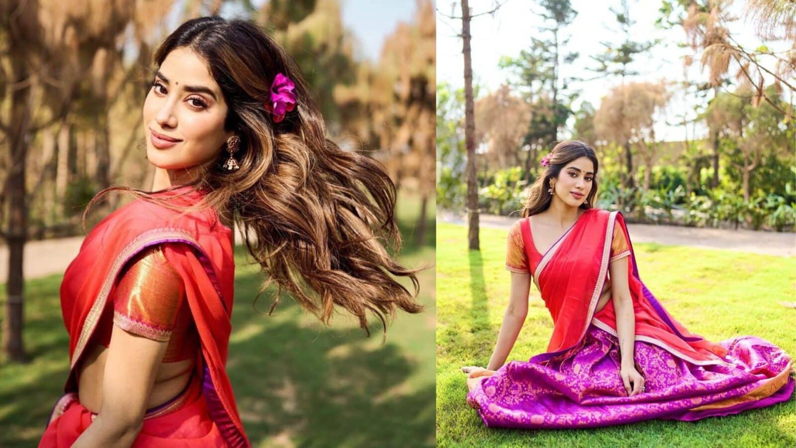Janhvi Kapoor अपने जन्मदिन पर बॉयफ्रेंड शिखर पहाड़िया, बीएफएफ ओरी के साथ तिरुपति गईं