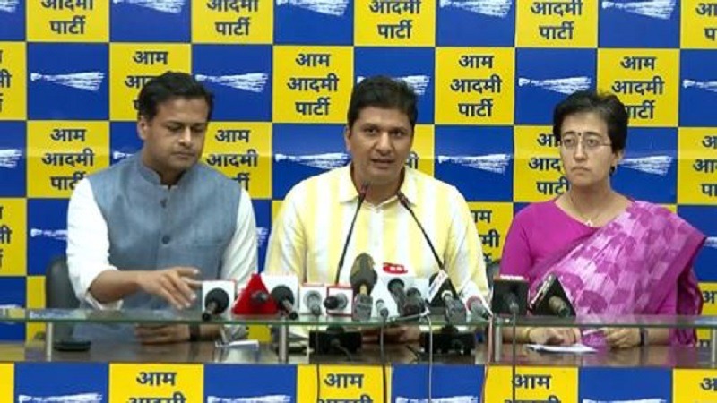 "Satyameva Jayate, देश में लोकतंत्र के लिए एक महान दिन" AAP ने संजय सिंह को जमानत पर रिहा किया