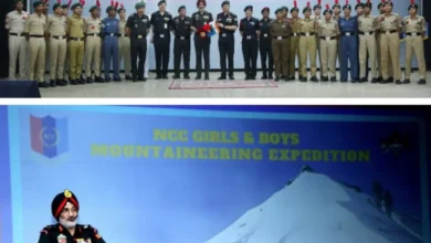 लद्दाख क्षेत्र में माउंट कांग यात्से-II की चढ़ाई के लिए युवा पर्वतारोहण अभियान को हरी झंडी दिखाकर रवाना किया