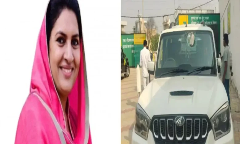 Naina Singh Chautala के काफिले पर हमला, पार्टी ने कांग्रेस कार्यकर्ताओं पर आरोप लगाया