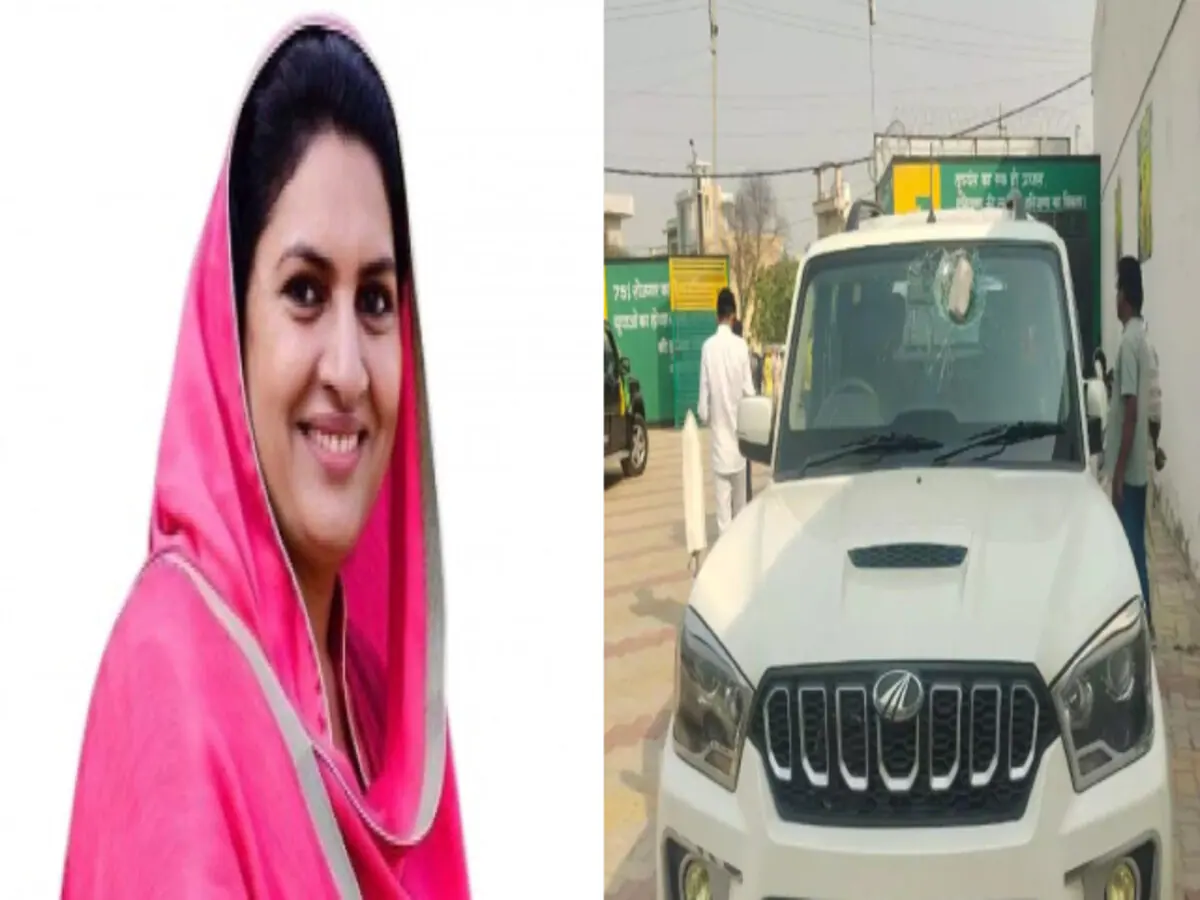 Naina Singh Chautala के काफिले पर हमला, पार्टी ने कांग्रेस कार्यकर्ताओं पर आरोप लगाया