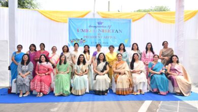 वायु सेना परिवार कल्याण संघ की अध्यक्ष द्वारा उम्मीद निकेतन का उद्घाटन किया गया
