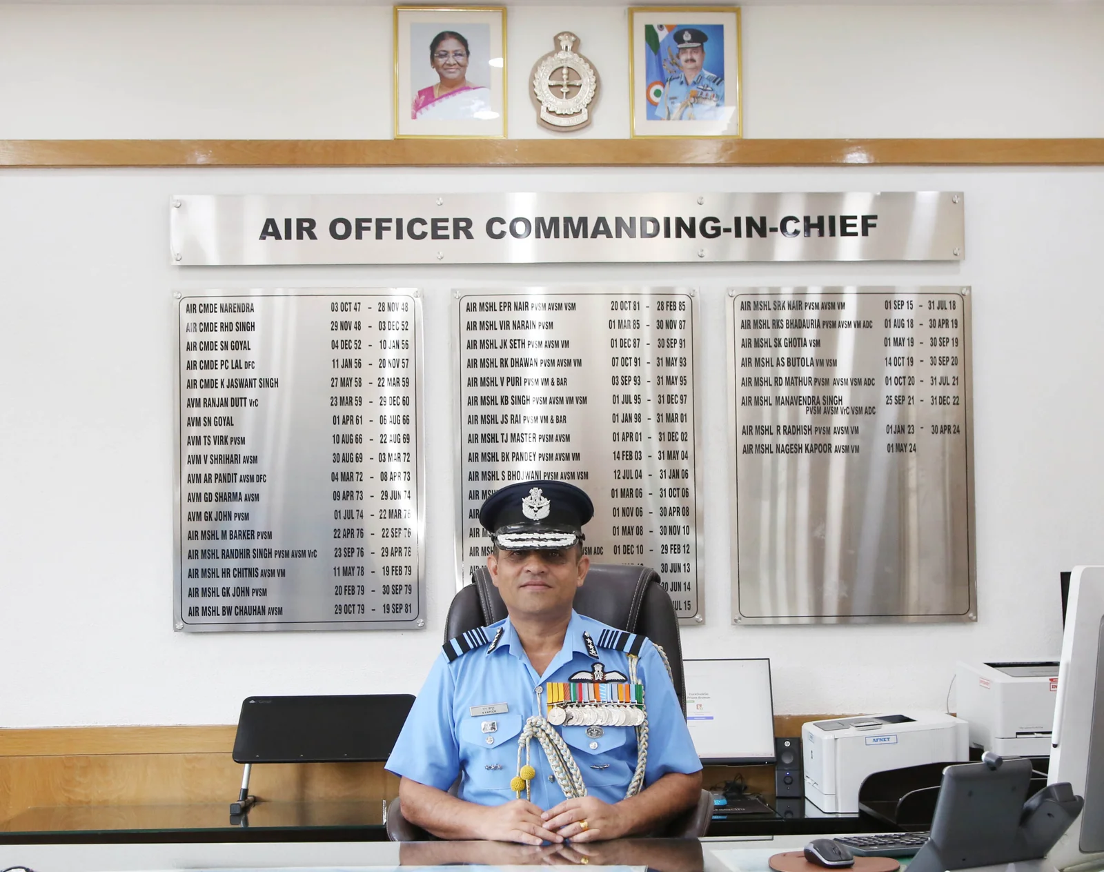 एयर मार्शल नागेश कपूर ने प्रशिक्षण कमान में एयर ऑफिसर कमांडिंग-इन-चीफ (एओसी-इन-सी) का पदभार ग्रहण किया