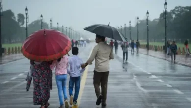 Delhi Weather: दिल्ली में भीषण गर्मी के बीच राहत की एक किरण दिखी है, क्योंकि मौसम विभाग ने बारिश की संभावना जताई है।