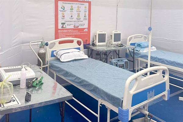 MP ICU Beds: सीहोर में मतदान सामग्री वितरण स्थल पर बनाया गया है दो बिस्तरीय मिनी आईसीयू