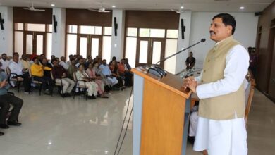 मुख्यमंत्री डॉ. मोहन यादव ने छत्तीसगढ़ के उप-मुख्यमंत्री श्री साव के नेतृत्व में आये दल को किया संबोधित