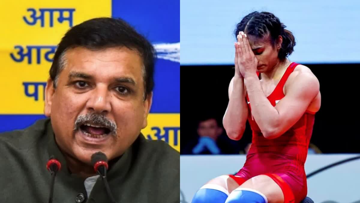 Vinesh Phogat Retirement: उनके साथ हुई साजिशों...' विनेश फोगाट के कुश्ती से संन्यास पर संजय सिंह का बड़ा बयान