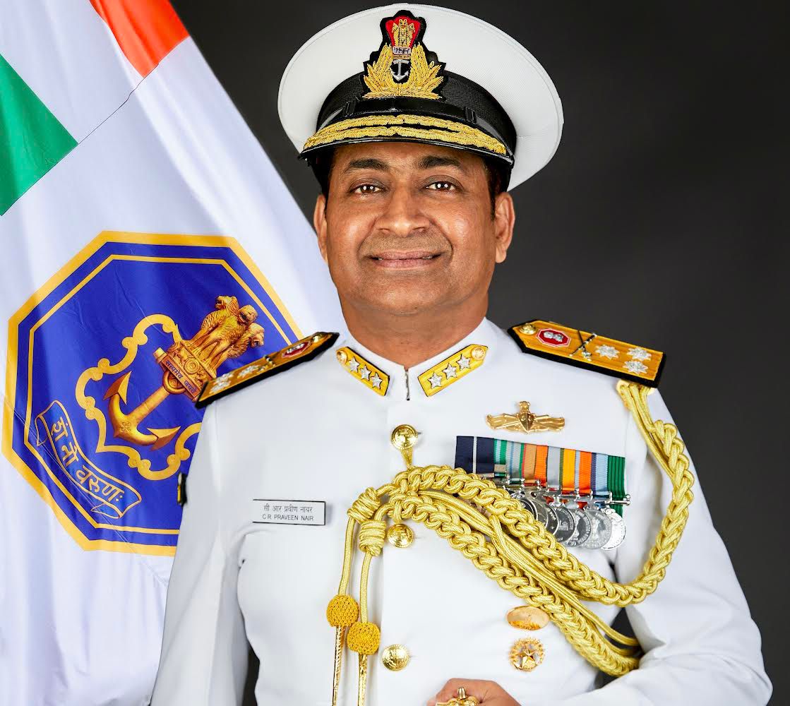 Vice Admiral CR Praveen Nair, एनएम ने भारतीय नौसेना अकादमी, एझिमाला के कमांडेंट का पदभार संभाला