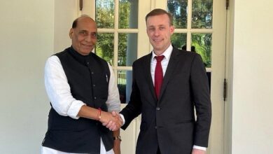 Minister Rajnath Singh ने वाशिंगटन डीसी में अमेरिकी राष्ट्रीय सुरक्षा सलाहकार श्री जेक सुलिवन से मुलाकात की