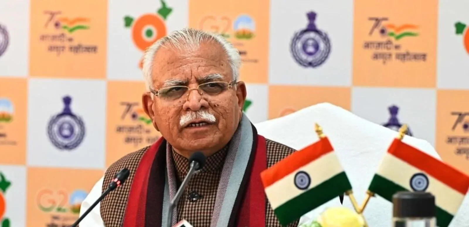 हरियाणा विधानसभा चुनाव के दौरान पूर्व मुख्यमंत्री मनोहर लाल ने कांग्रेस पर कटाक्ष किया