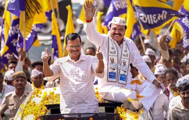 Arvind Kejriwal ने कहा, "इस बार हरियाणा में जो भी सरकार बनेगी AAP..।"