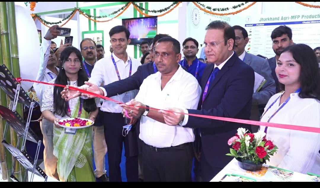 ’World Food India 2024' के तृतीय संस्करण में झारखण्ड के स्वास्थ्य मंत्री श्री बन्ना गुप्ता ने किया झारखण्ड पवेलियन का उद्घाटन