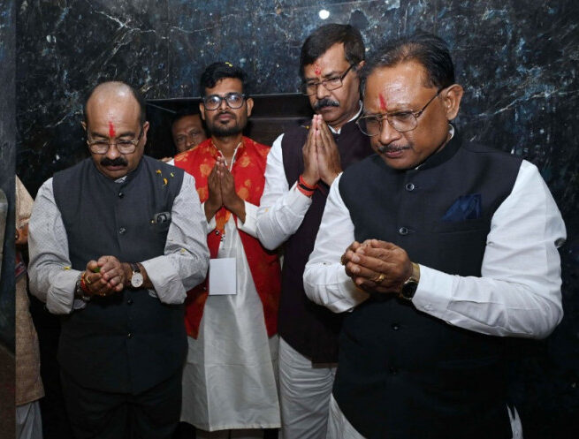 CM Vishnu Deo Sai शामिल हुए महादेव घाट के कार्तिक पुन्नी मेला में