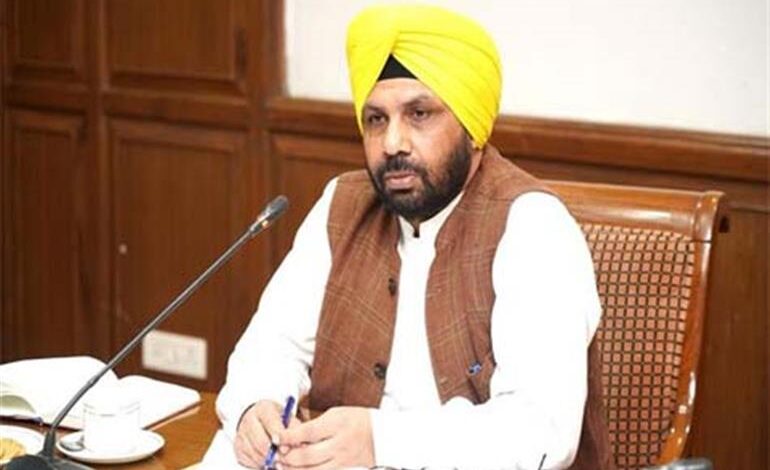 Cabinet Minister Harbhajan Singh ETO ने चंडीगढ़ में विधानसभा के लिए हरियाणा को भूमि आवंटन का कड़ा विरोध किया