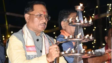 CM Vishnu Deo Sai मां महानंदा चित्रोत्पला गंगा महानदी महाआरती महोत्सव-2024 में हुए शामिल