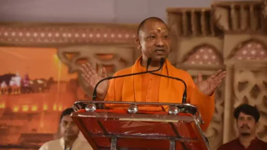 CM Yogi Adityanath, शिव महापुराण कथा कार्यक्रम में शामिल हुए, राष्ट्र समर्पण का सन्देश दिया