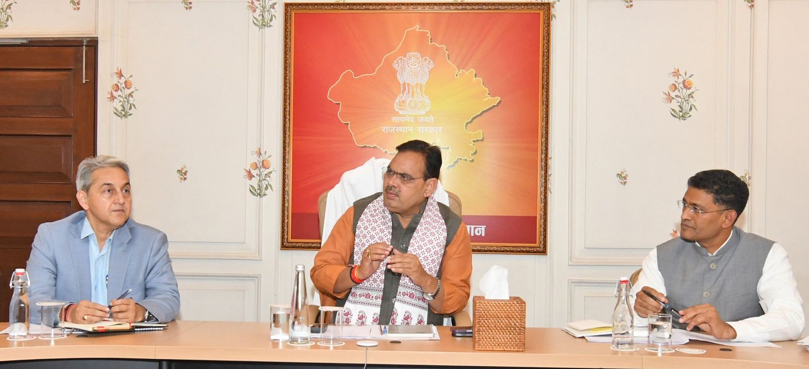 CM Bhajanlal Sharma ने खान एवं पेट्रोलियम विभाग की समीक्षा बैठक की