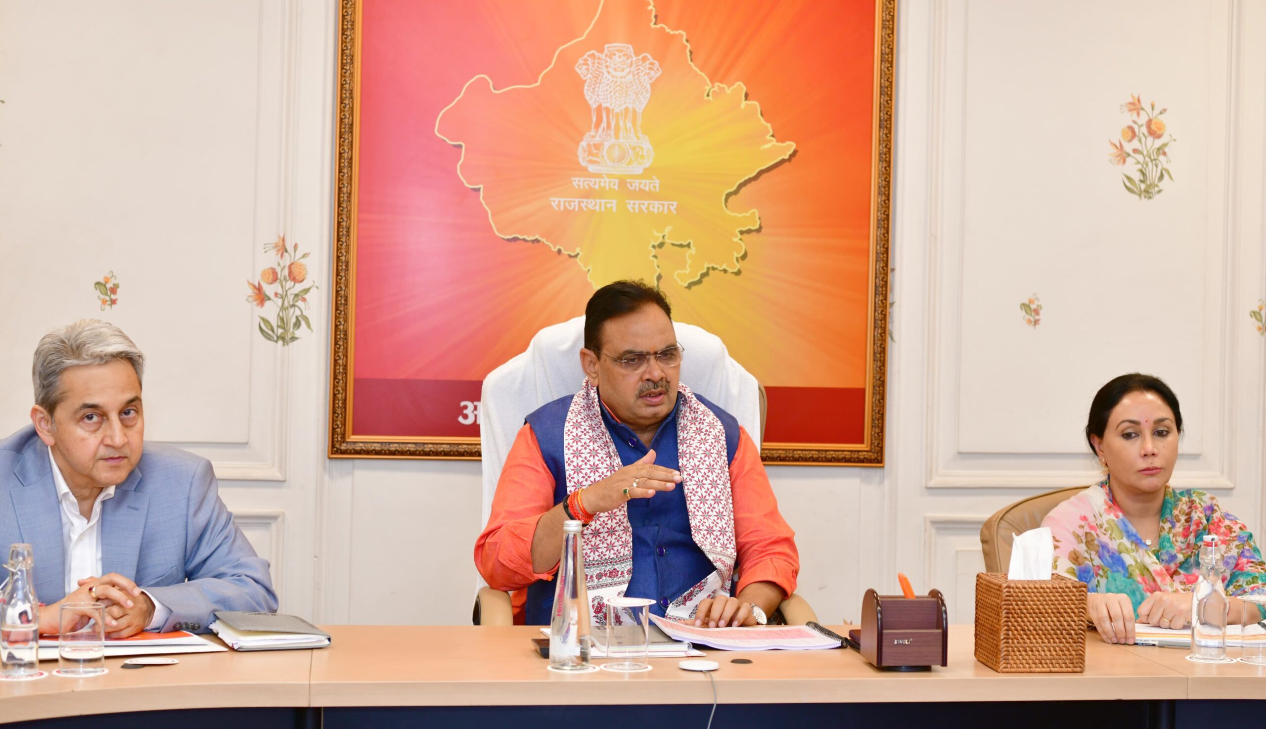 CM Bhajanlal Sharma ने मुख्यमंत्री कार्यालय में महिला एवं बाल विकास विभाग की समीक्षा बैठक की