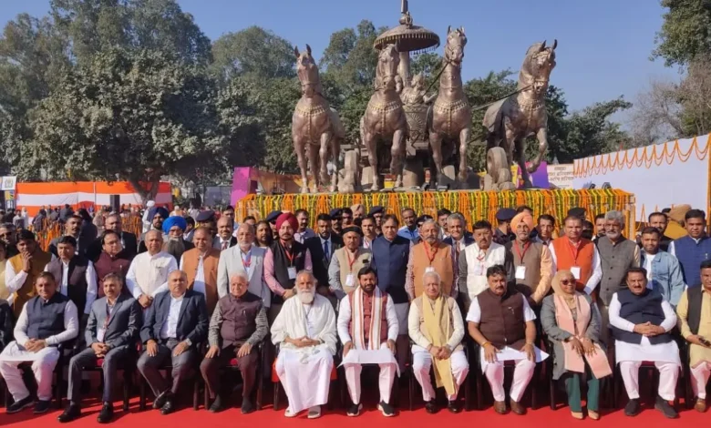 CM Nayab Saini ने किया गीता महोत्सव के मुख्य कार्यक्रमों का शुभारंभ