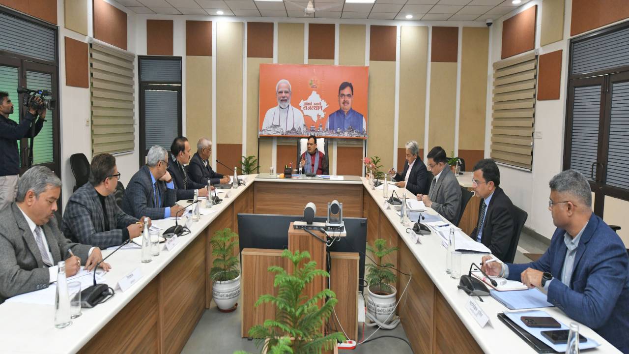 CM Bhajanlal Sharma ने नए आपराधिक कानूनों के संबंध में उच्चस्तरीय बैठक की