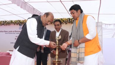 Union Minister Dr. Virendra Kumar ने जामडोली में किया समेकित क्षेत्रीय केंद्र के भवन का शिलान्यास