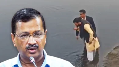 मुख्यमंत्री सैनी पर Arvind Kejriwal का आरोप,  यमुना का पानी पीकर फिर वापिस थूका