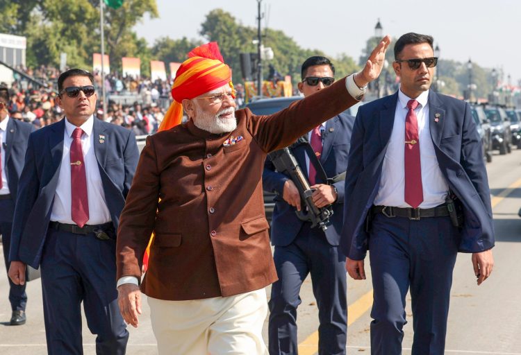 प्रधानमंत्री श्री नरेन्द्र मोदी ने भारत के 76वें गणतंत्र दिवस पर शुभकामनाओं के लिए धन्यवाद कहा