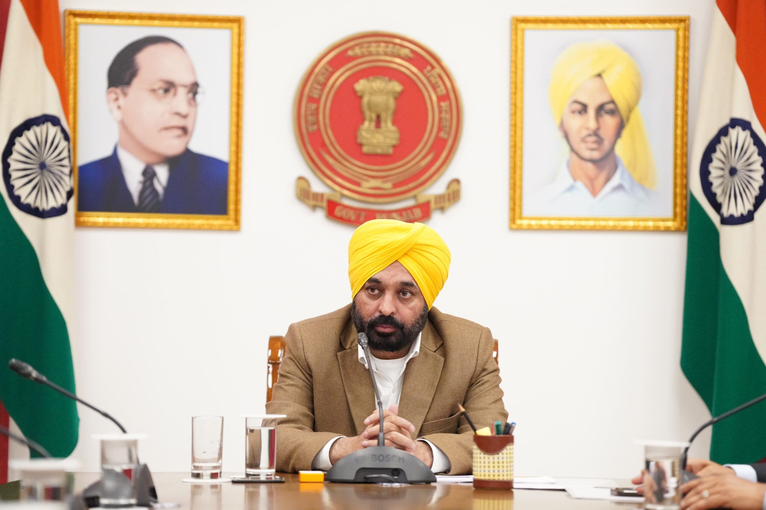 CM Bhagwant Mann ने राज्य से खाद्यान्न स्टॉक और आवागमन को और तेज करने का आदेश दिया।