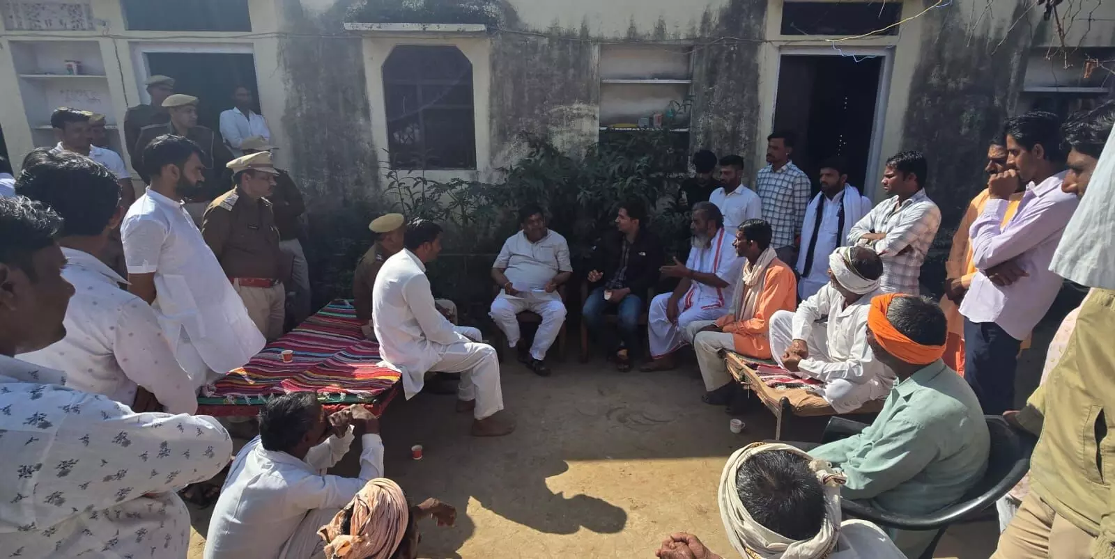 वन मंत्री संजय शर्मा ने बजट घोषणा में स्वीकृत रूसी रानी जीर्णाेद्धार स्थल डबकन का किया दौरा
