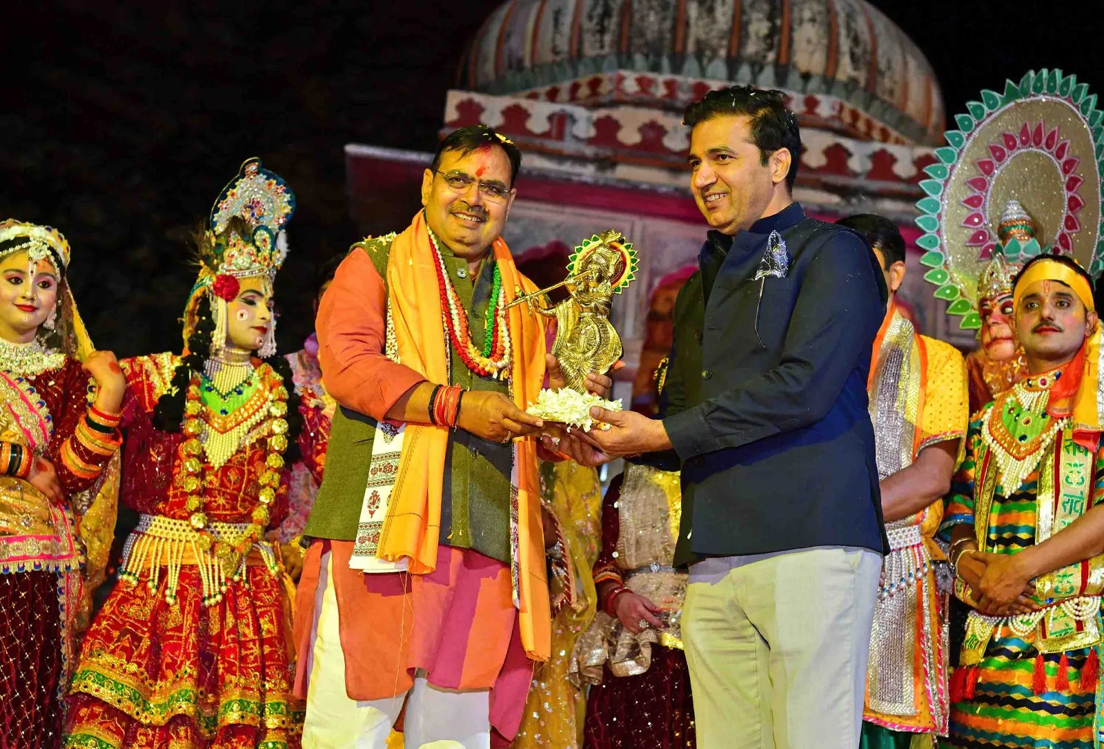 CM Bhajanlal Sharma ने श्री गलताजी तीर्थ में आयोजित फागोत्सव में की शिरकत