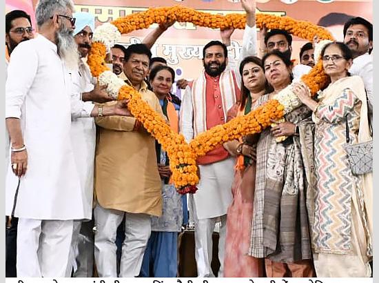CM Nayab Saini ने कहा कि पंजाब में PM मोदी के नेतृत्व में उम्मीद की किरण दिख रही है