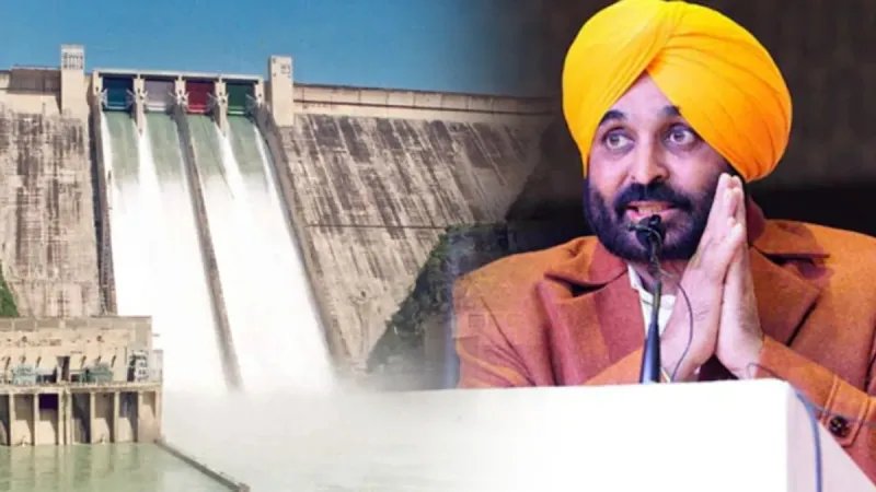 CM Bhagwant Mann ने पंजाब का पानी चुराने की भाजपा की नापाक साजिश को रोकने का संकल्प लिया