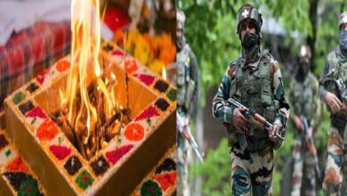 दिल्ली के मंदिरों में भारतीय सेना की सुरक्षा के लिए प्रार्थना और हवन किए जा रहे है