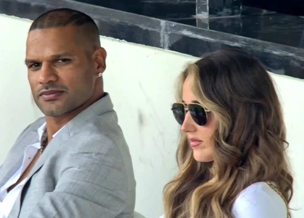 Shikhar Dhawan की प्रेमिका ने प्यार का डंका बजाया, पहली बार खुलेआम क्रिकेटर के लिए दिल की बात कही