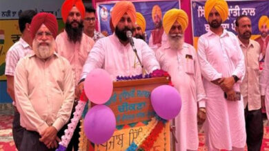 Harjot Singh Bains ने श्री आनंदपुर साहिब के सरकारी स्कूलों में ₹1.49 करोड़ की बुनियादी ढांचा विकास परियोजना का उद्घाटन किया