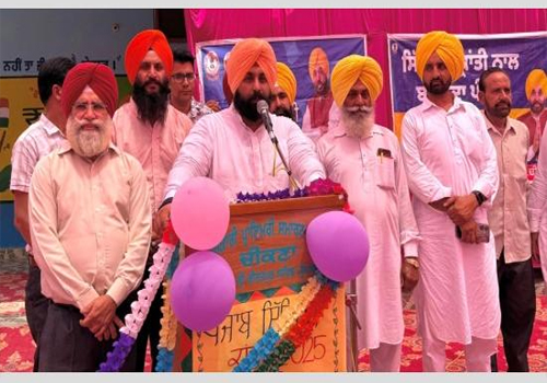 Harjot Singh Bains ने श्री आनंदपुर साहिब के सरकारी स्कूलों में ₹1.49 करोड़ की बुनियादी ढांचा विकास परियोजना का उद्घाटन किया