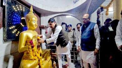 CM Mohan Yadav ने बुद्ध पूर्णिमा पर भगवान बुद्ध को नमन कर अर्पित किये पुष्प