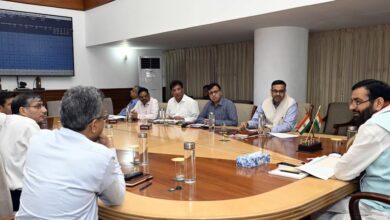 CM Nayab Saini ने सिंचाई एवं जल संसाधन, जन स्वास्थ्य अभियांत्रिकी विभागों के साथ की बैठक