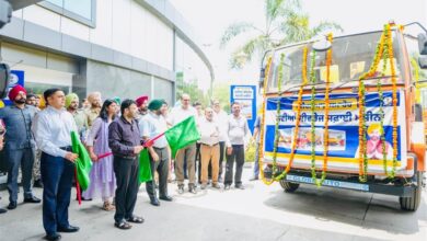 स्थानीय निकाय मंत्री डॉ. रवजोत सिंह ने अत्याधुनिक उपकरण को हरी झंडी दिखाई