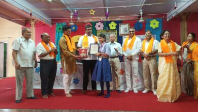 वन राज्यमंत्री संजय शर्मा ने अलवर में 10वीं व 12वीं कक्षा में उत्कृष्ट प्रदर्शन करने वाली प्रतिभावान बेटियों को किया सम्मानित