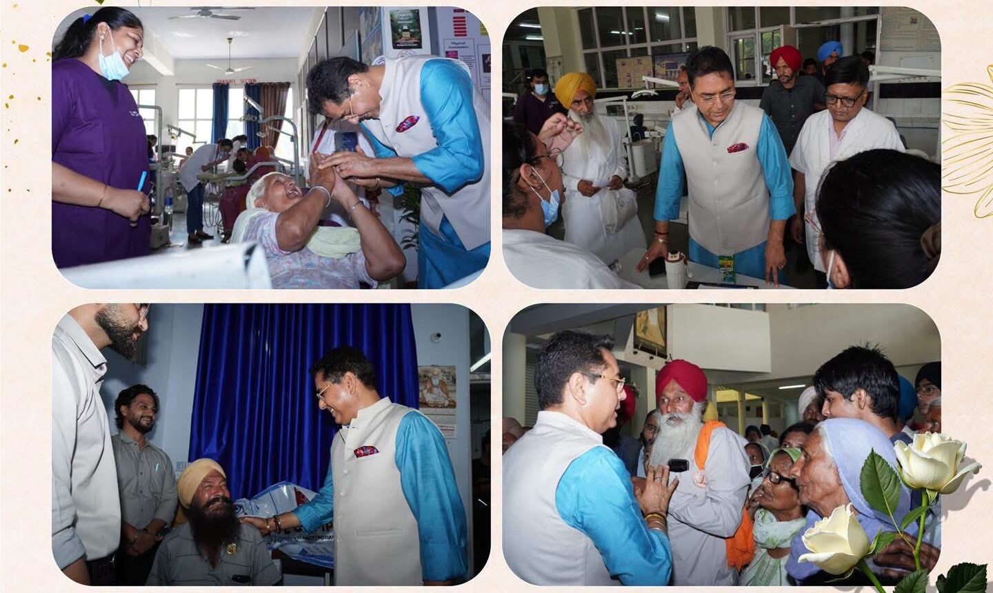 AAP नेता अमन अरोड़ा ने पिता बाबू भगवान दास अरोड़ा की 26वीं पुण्यतिथि पर किया श्रद्धांजलि कार्यक्रम, लगाया मुफ्त मेडिकल कैंप