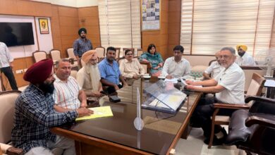 चंडीगढ़ में AAP नेता बलबीर सिंह ने यूनियन प्रतिनिधियों की मांगें सुनीं, तत्काल समाधान पर दिया जोर