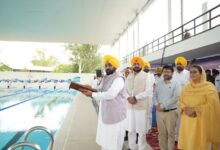 मुख्यमंत्री भगवंत सिंह मान ने संगरूर में ओलंपिक स्तर के स्विमिंग पूल का उद्घाटन किया